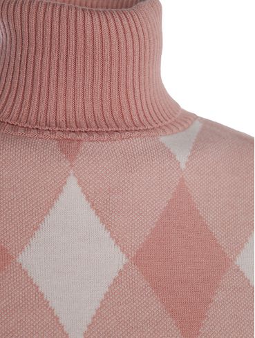Blusão Tricot Xadrez Feminino ROSE
