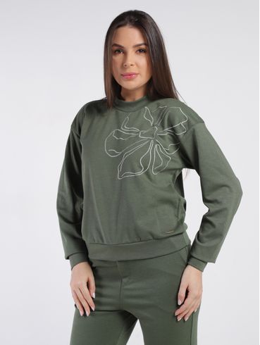 Blusão Manga Longa Feminino VERDE
