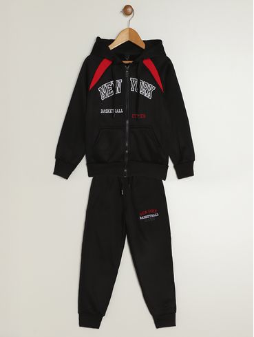 Agasalho Infantil Para Menino - PRETO