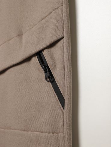 Calça Moletom Com Punho Infantil Para Menino - CAQUI