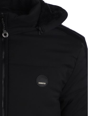 Jaqueta Gangster Masculina PRETO