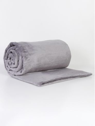 Cobertor Casal Mink CINZA