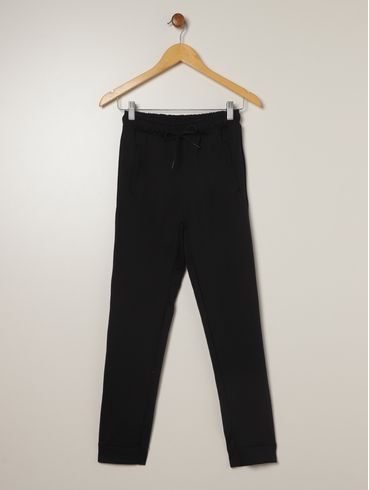 Calça Juvenil Para Menino - PRETO