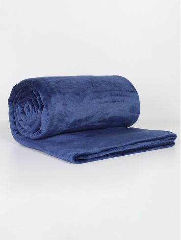 Cobertor Queen Mink AZUL
