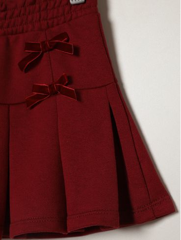 Conjunto Longo Kid + Infantil Para Menina - BORDO