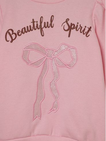 Conjunto Longo Kid + Infantil Para Menina - ROSA