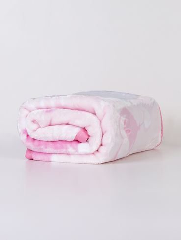 Cobertor Infantil Para Bebê - ROSA