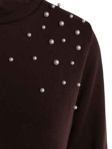 Blusa Malha Tricot Autentique Feminina MARROM