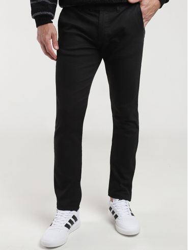 Calça Sport Slim Masculina PRETO