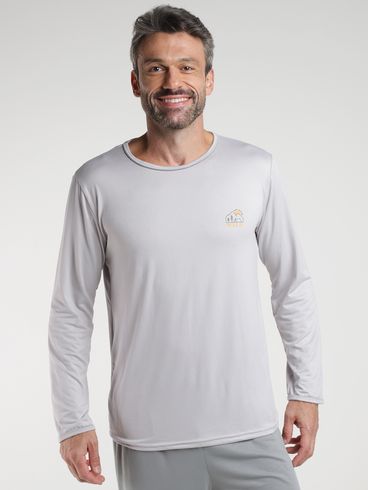 Pijama Suede Masculino CINZA