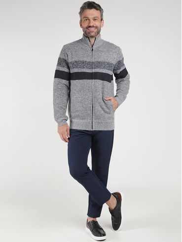 Cardigan Elétron Masculino - CINZA