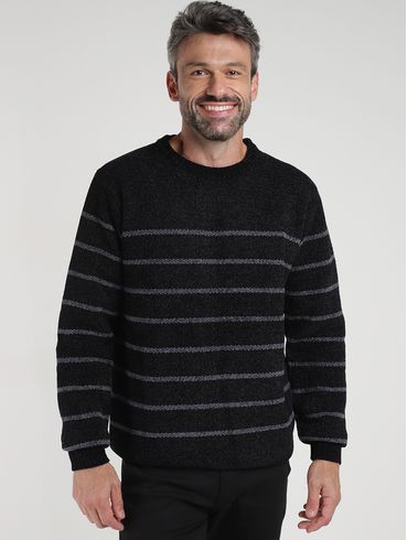 Blusão Tricot Elétron Masculino PRETO