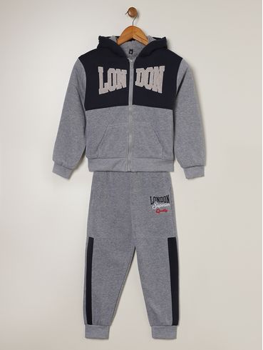 Conjunto Longo Infantil Para Menino - MESCLA