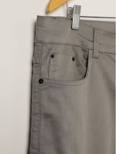 Calça Sarja Plus Size Masculina CINZA
