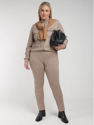 Jaqueta Autentique Plus Size Feminina BEGE