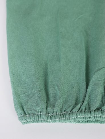 Jogo De Lençol Solteiro Simples Slim VERDE