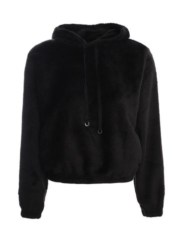 Blusão Com Capuz Feminino PRETO