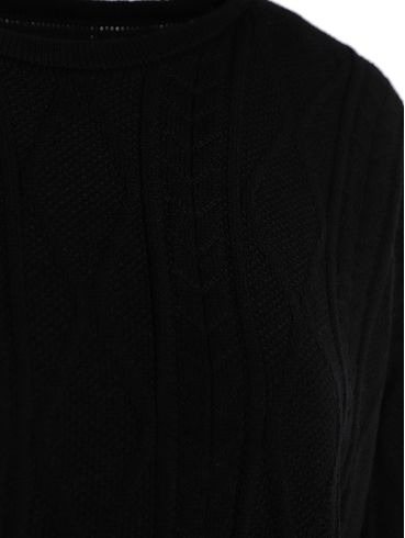 Blusão Tricot Modal Feminino PRETO
