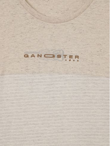 Camiseta Manga Longa Gangster Plus Size Masculina OFF WHITE