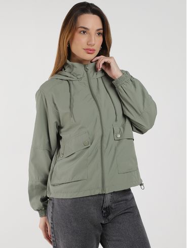 Jaqueta Corta Vento Autentique Feminino VERDE