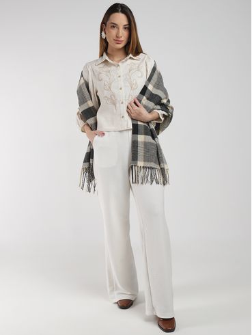Camisa Linho Autentique Feminina NATURAL