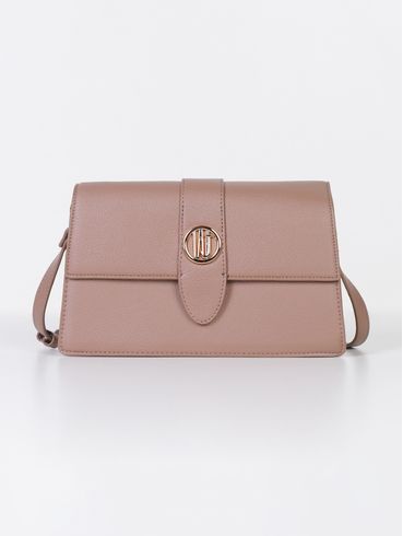 Bolsa Transversal Estruturada Feminina BEGE
