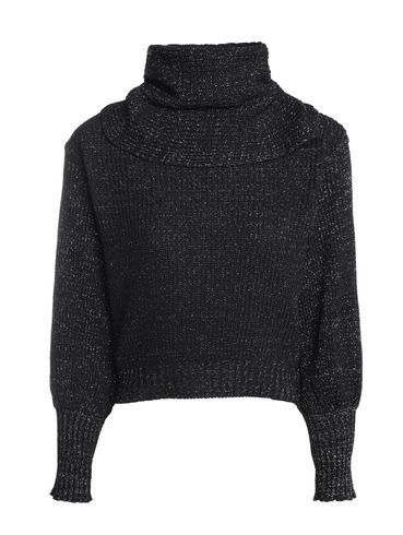 Blusão Tricot Gola Boba Feminino PRETO