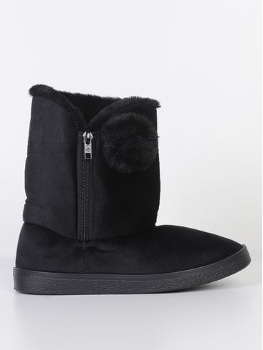Pantufa Bota Blackboar Feminina PRETO