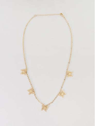 Colar Borboletas DOURADO