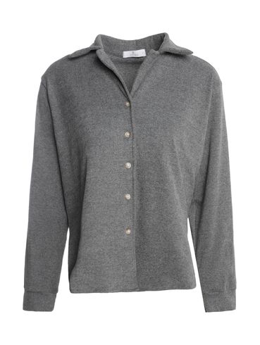 Camisa Malha Autentique Feminina CINZA
