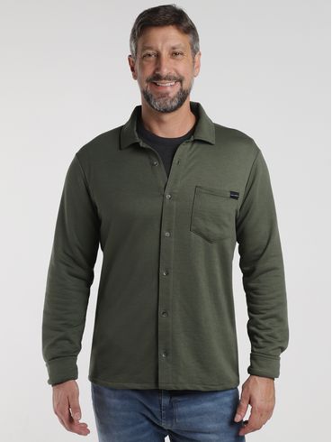 Camisa Manga Longa Masculina VERDE
