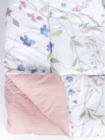 Edredom Casal  Toque Acetinado Altenburg ROSA