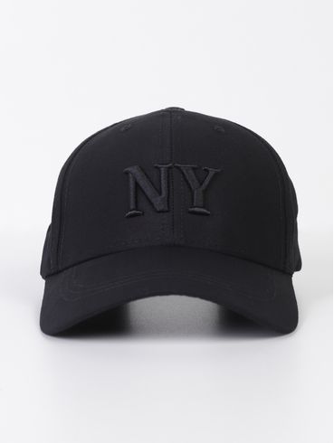 Boné Bordado NY Vels PRETO