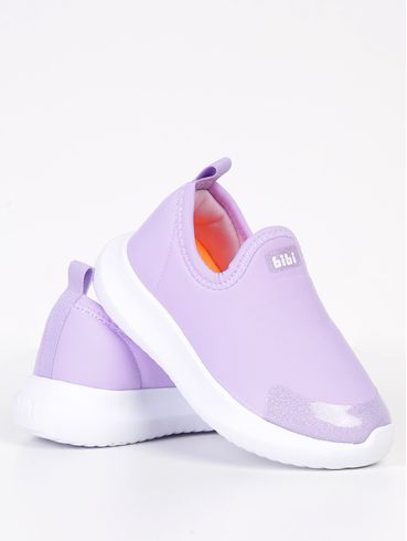Tênis Flash Bibi Infantil Para Menina - LILAS/BRANCO