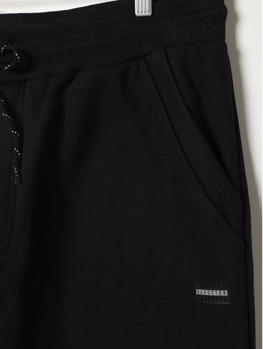 Calça Moletom Jogger Gangster Plus Size Masculina PRETO