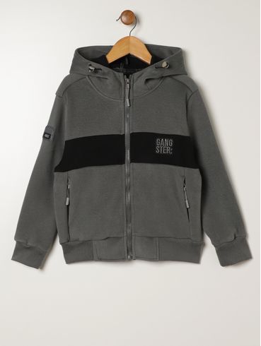 Jaqueta Soft Infantil Para Menino - GRAFITE