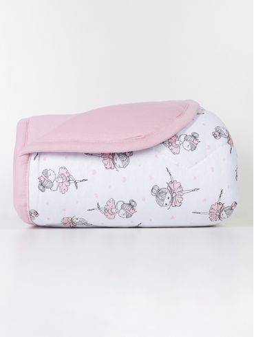 Edredom Para Berço Rosa