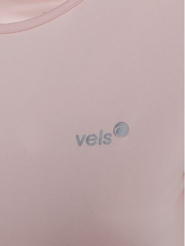 Blusa Manga Curta Vels Feminina ROSA CLARO