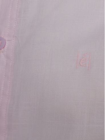 Camisa Confort Verano Flame Eletrón Masculina ROSA CLARO