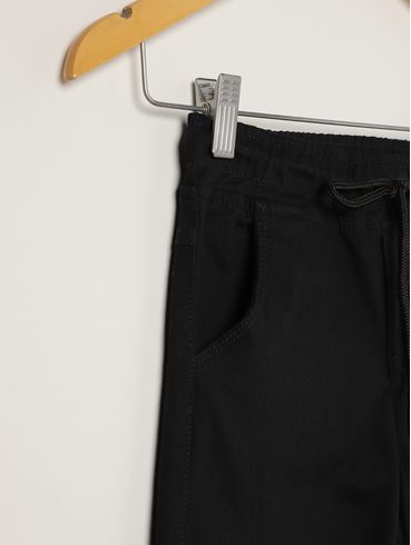 Calça Sarja Infantil Para Menino - PRETO