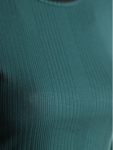 Blusa Cropped Manga Longa Autentique Feminina VERDE