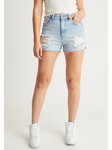 Short jeans destroyed