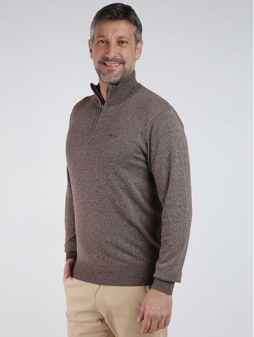 Blusão Tricot Dixie Masculina MARROM