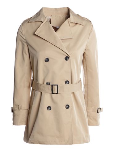 Casaco Parka Trench Coat Feminino BEGE