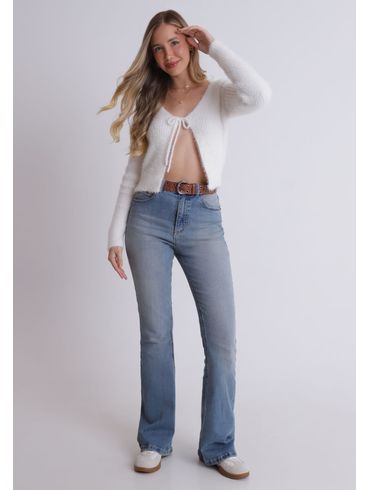 Calça jeans flare dirty