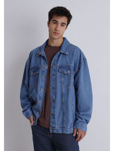 Jaqueta jeans oversized