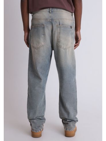 Calça jeans loose dirty