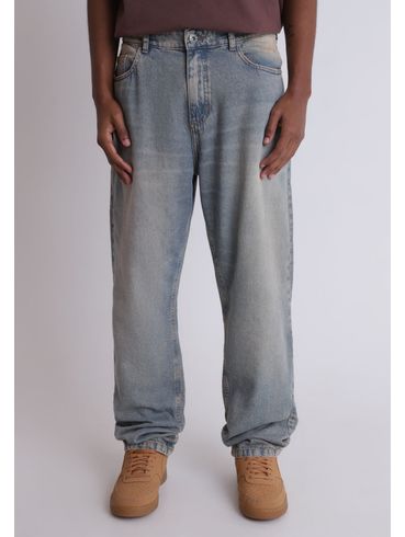 Calça jeans loose dirty