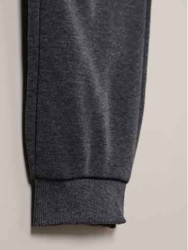Calça Moletom Jogger Plus Size Masculino CINZA