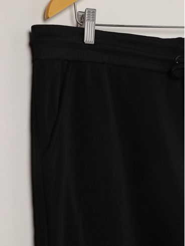 Calça Moletom Jogger Plus Size Masculino PRETO